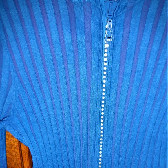 ~~~ BELLDINI Cardigan/ Rhinestones in the Zipper ~ XL - Picture 4 of 5